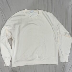 Champion Men's Off-White Crewneck Sweatshirt